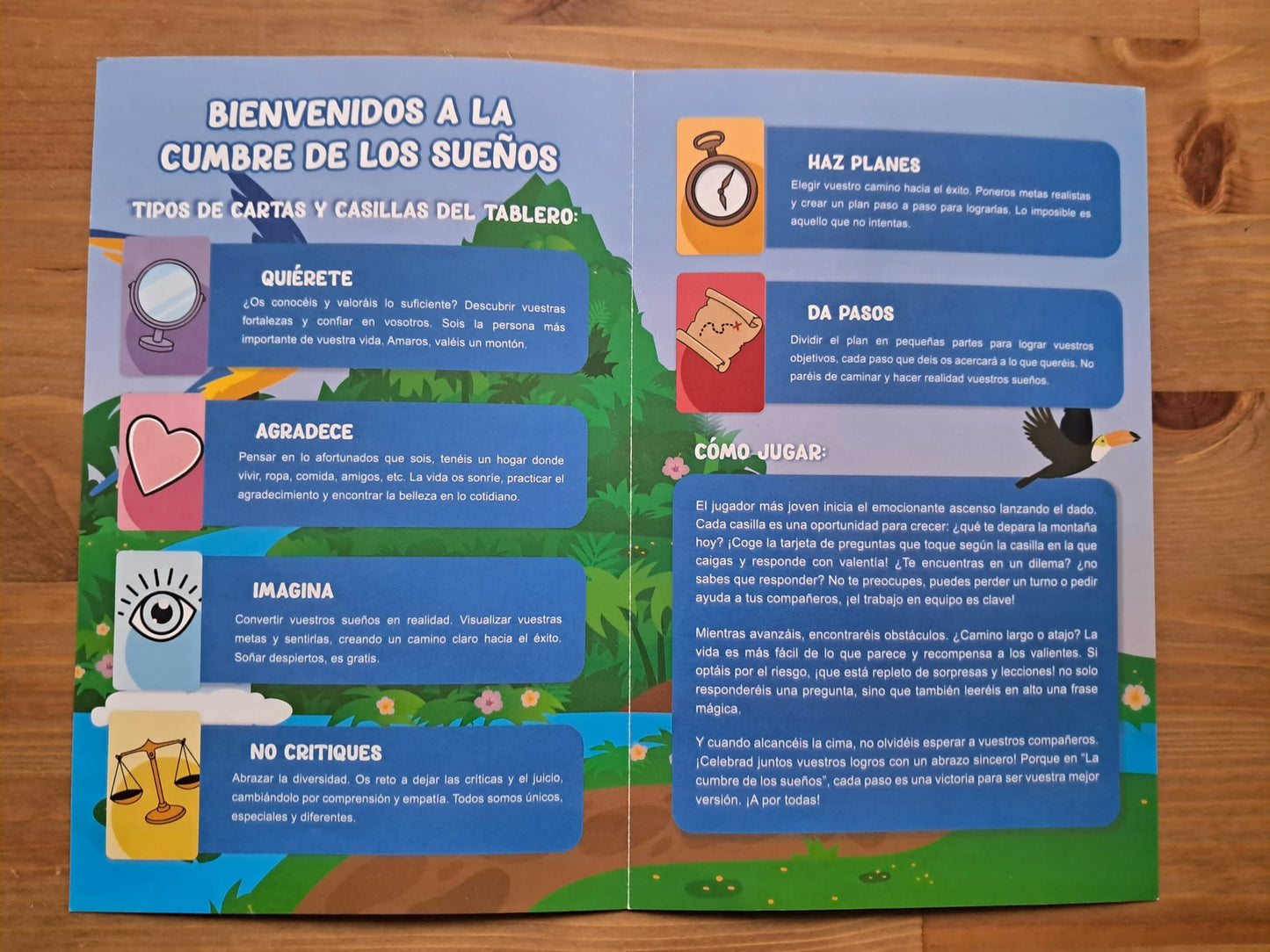 JUEGO LA CUMBRE DE LOS SUEÑOS